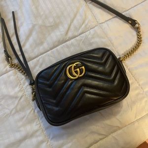 Gucci marmont matelasse mini bag